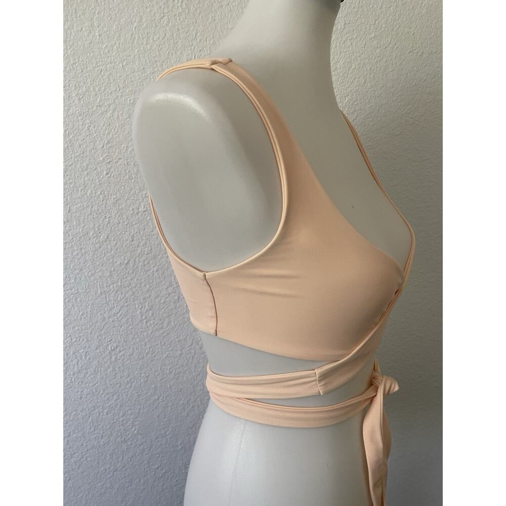 Aila Blue Swim Wrap Bikini Top Felix Swimwear Beach Summer Poolside - Picture 7 of 8